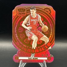 2023-24 Panini Crown Royale Test of Time #10 Yao Ming /99 Houston Rockets
