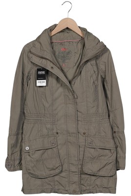 QS by s.Oliver Jacke Damen Anorak Jacket Kurzmantel Gr. S Baumwolle ... #sc8vipa