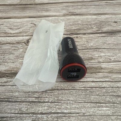 Anker PowerDrive 2 24W Dual USB High Speed Car Charger - Black (A2310)