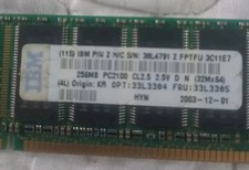 IBM (11S) IBM P/N Z 256 MB Hynix HYMD264646A8J-J DDR PC2700U-25330 333 MHz (#4)