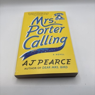 Mrs. Porter Calling, A Novel By AJ Pearce. PB 2023, Brand New, Ships Fast