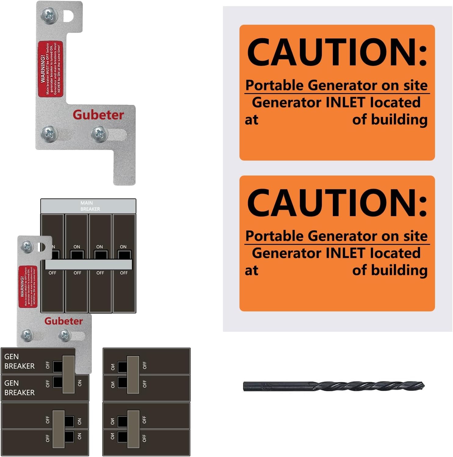 Generator Interlock Kit Compatible with ITE, Siemens, Gould and murray150 or 200