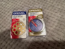 NEW LOT OF 2 Dremel Max Life EZ506HP METAL EZ544 WOOD Cutting Blade WHEEL