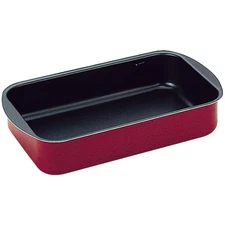 IBILI Roast Pan Venus 29X20X5 Cm, Aluminium, Red, 29 x 20 x 5 cm