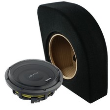 Subwoofer für BMW 3er E91 Touring Hertz Mille Pro MPS 250 S2 25cm Bass + Gehäuse