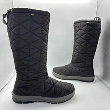 Bogs-Snowday Tall Quilted Insulated Waterproof Winter Boots Women 11 US Black
