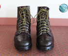 Vintage Men's Work Vibram Boots Soft Toe, Burgundy Leather. US Size 10.5 M USA. — photo 3