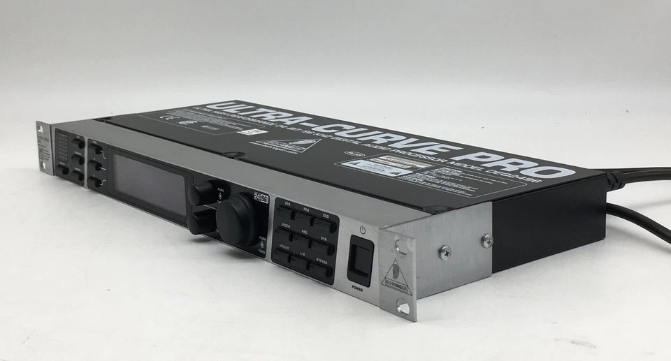 Behringer Ultracurve Pro DEQ2496 Digital Equalizer Analyzer Rack Unit Tested - Image 3 of 4
