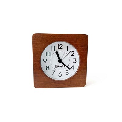Bagby CLASSIC - Analog, Silent Alarm Clock for a Low Tech, Phone-Free Bedroom