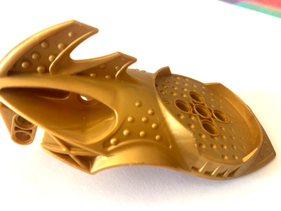 Lego Bionicle Visorak Shell Mask Pearl Gold frm set 8759 Rare | eBay