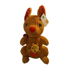 13'' Plush kangaroo Stuffed Animall Soft Plushies Toy Valentine's Day Gift