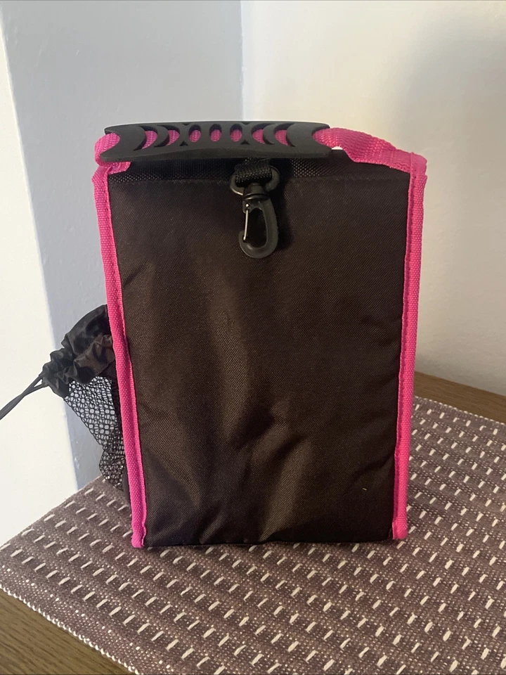 Igloo Pink Black Insulated Lunch Bag Durable, Washable - Image 2 of 4