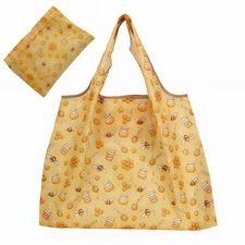 1-10x Large Reusable Shopping Bags Heavy Duty Washable Foldable Grocery Tote Bag