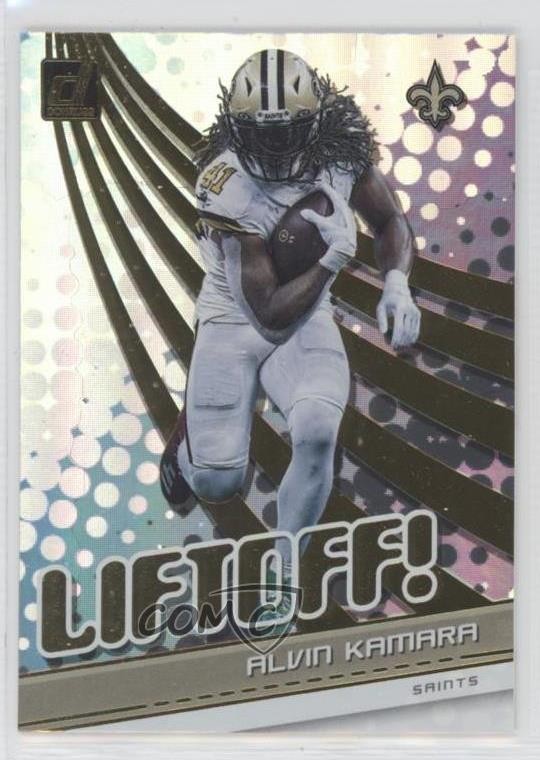 2021 Panini Donruss Liftoff! Alvin Kamara #OFF-AKA 11pe