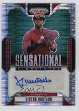 2025 Panini Prizm Sensational Signatures Pulsar 122/199 Victor Hurtado Auto 1r0p