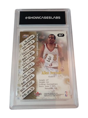 🔥Showcase Slabs Mint 9.5 Allen Iverson 1999 Fleer Philadelphia