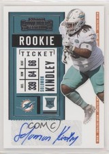 2020 Panini Contenders Rookie Ticket Solomon Kindley #228 Auto s3g