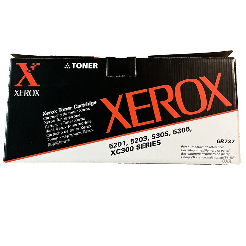XEROX 6R737 Toner Cartridge Genuine, 5201, 5203, 5305, 5306, XC300, New Sealed!