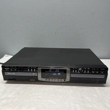 Philips CDR 775 Lettore CD Audio Doppio Deck Per Ricambi -1 Lato Funziona Leggi