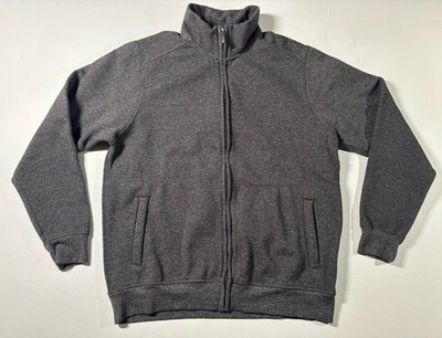 Rainforest RFT Size S Men's Full Zip Fleece Lined Sweater W/ Pockets