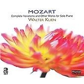 Walter Klien. Pno (first Time On Cd. 2006) Mozart: Complete Variations For Solo