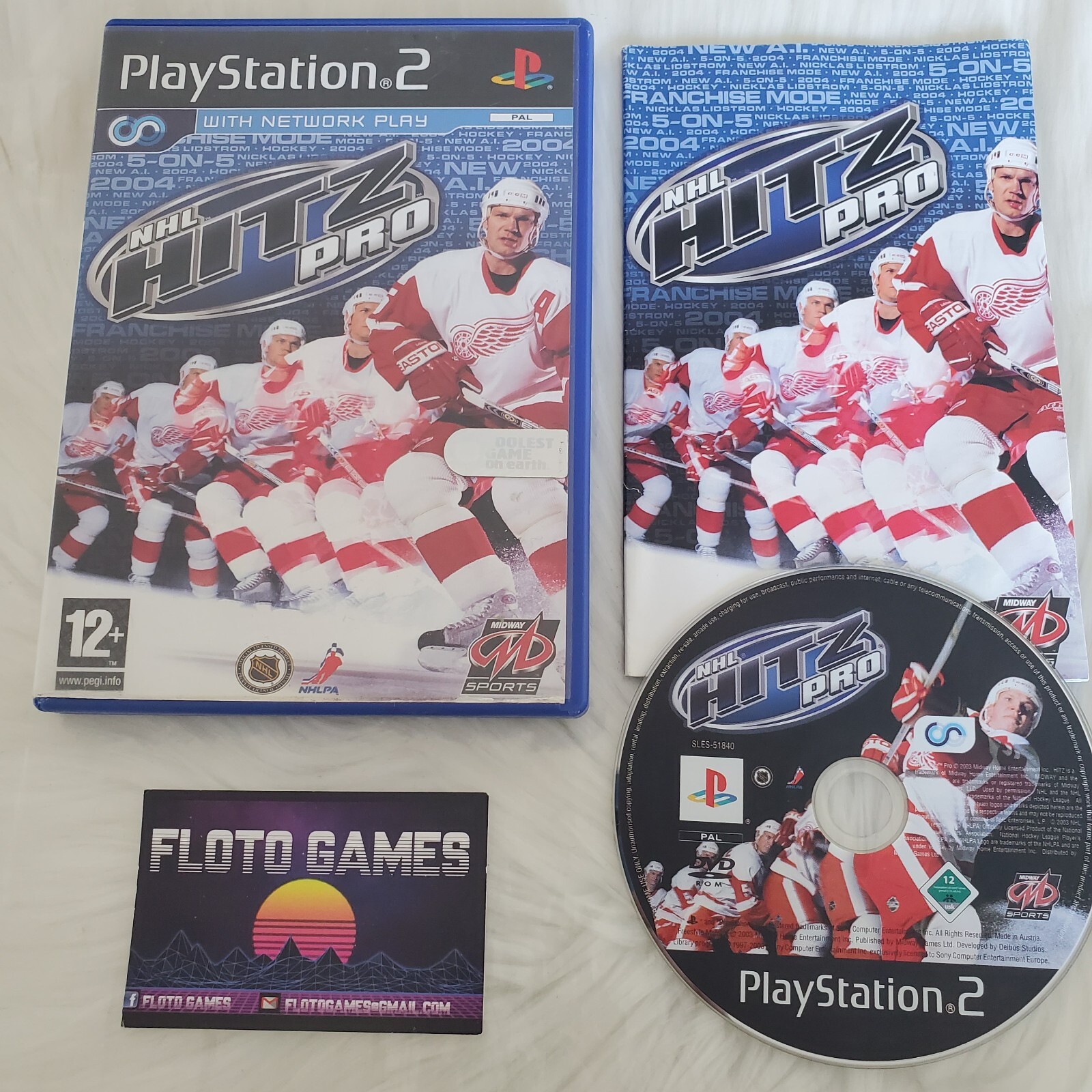 Jeu NHL Hitz Pro pour PS2 Complet CIB PAL FR - Floto Games