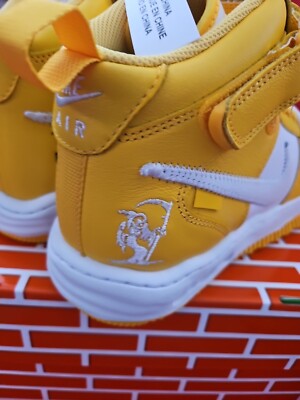 Air Force 1 Off-White イエロー Nike Air Force 1 Low Off-White ICA University Gold Men's