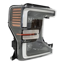 [led] For 2020-2022 Ford Sd F250/350/450/550/600 Black Trim Right Headlight Rh