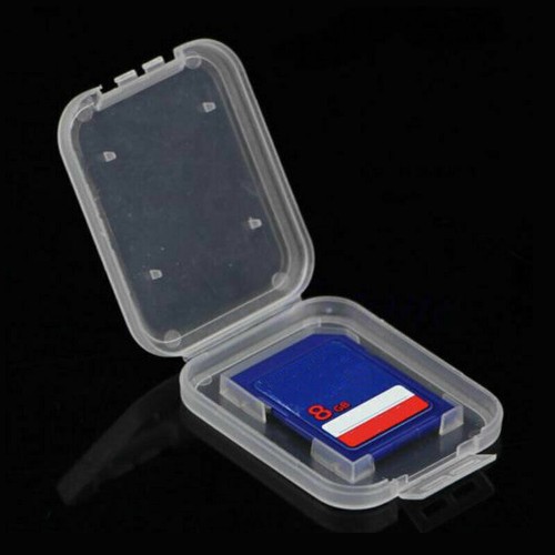 1 /10/20/50PCS Storage Box Card Transparent Small White ~us Box B7N0 - Picture 3 of 12