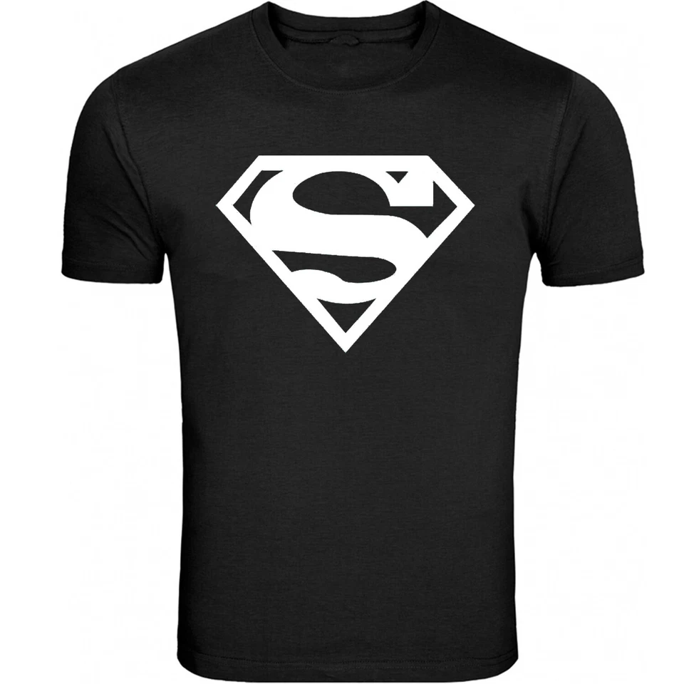 Superman Shirt Unisex T-shirt Tee Black S - 5XL T-Shirt Tee - Image 4 of 4