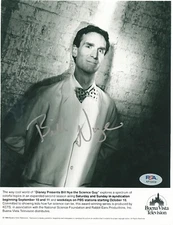 Bill Nye The Science Guy Signed Autographed 8x10 Photo Psa/Dna Coa