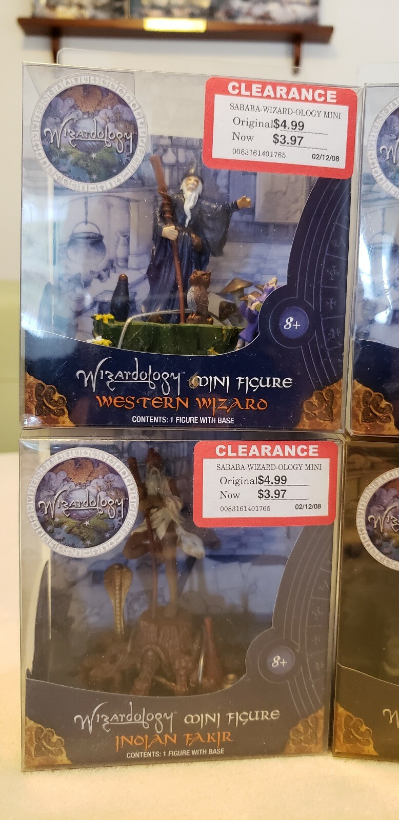 Wizardology Board Game Wizard Figures Lot of 6 New eBay