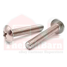 #6-32 18-8 Stainless Steel Phillips Truss Head Machine Screws (Pick Length&Qty)
