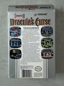 Castlevania III Dracula's Curse NES NTSC USA
