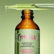 MIELLE Rosemary Mint Organics Rosemary Mint Scalp & Hair Strengthening Oil for A