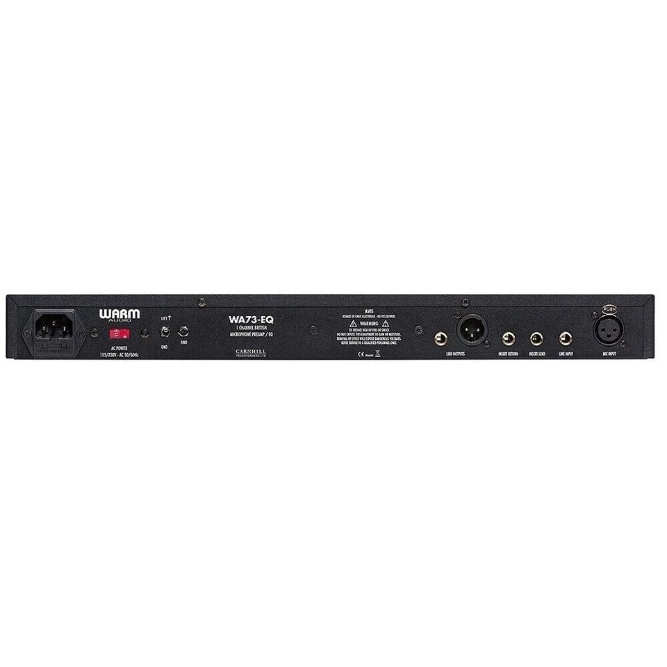 Warm Audio WA73-EQ 1-Ch Solid State British Microphone Line Instrument Preamp EQ - Image 4 of 4