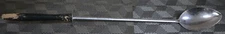 Vintage 22" Long Handle Metal Spoon with Wood Handle for Bar-B-Q or Other Use