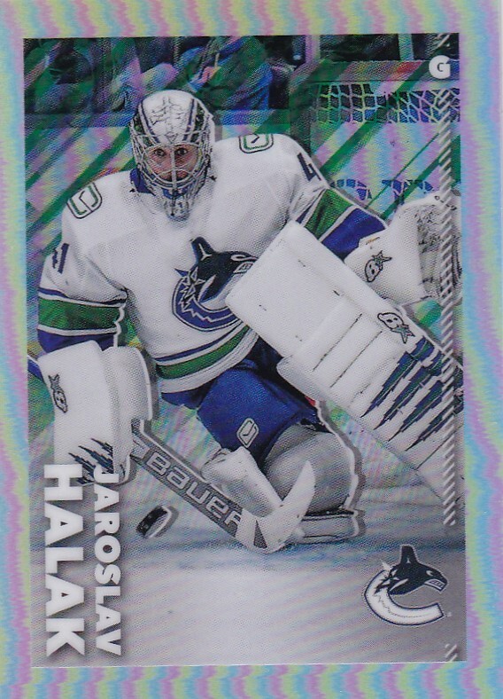 2022-23 Topps Chrome Refractor Sticker #489 Jaroslav Halak /99 MADE