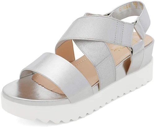 Women Open Toe Ankle Strap Summer Casual Platform Wedge Sandals US size 5-11 - Picture 19 of 24