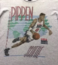 90's Scottie Pippen Men T-shirt Grey Unisex All Sizes JJ5327