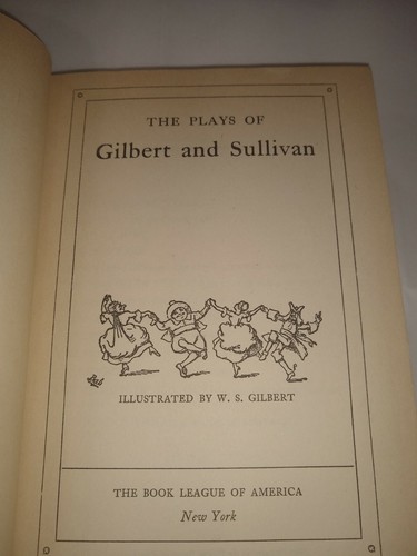 The Plays Of Gilbert And Sullivan 1941 Garden City Publishing - Imagen 4 de 11