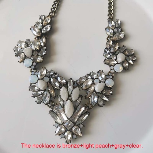 17" Baublebar Collar Statement Necklace Gift Vintage Women Party Holiday Jewelry - Picture 2 of 3
