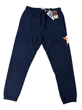 Men's Houston Astros Mitchell & Ness Cooperstown Repeat Sweatpants NWT $110