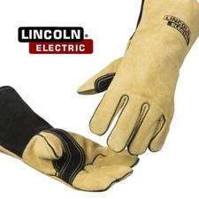 Lincoln Electric K4082-L Heavy Duty MIG/Stick Welding Gloves Large