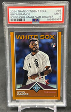 Bryan Ramos /25 PSA 9 MINT 2024 Transcendent Icons Chrome Orange Variation #99
