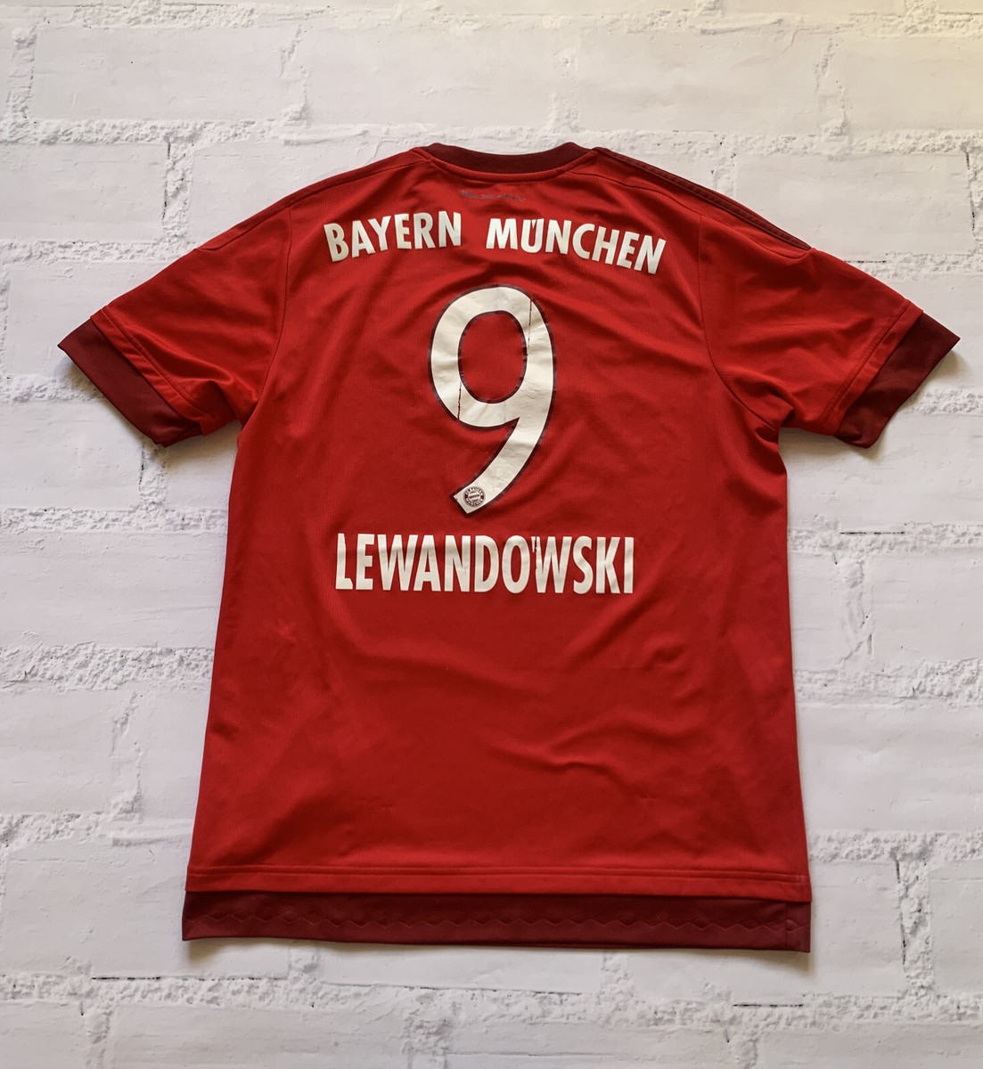 Bayern Munich Home football shirt 2015 2016 Home jersey Adidas sz
