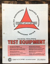 Sencore News 1979-80 23 pg.   Dealer Catalog *Orig*