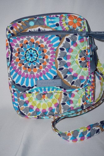 Vera Bradley Mini Hipster RFID Crossbody Bag SUNNY MEDALLION NWT