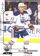 2017-18 O-Pee-Chee #192 Matthew Benning Edmonton Oilers