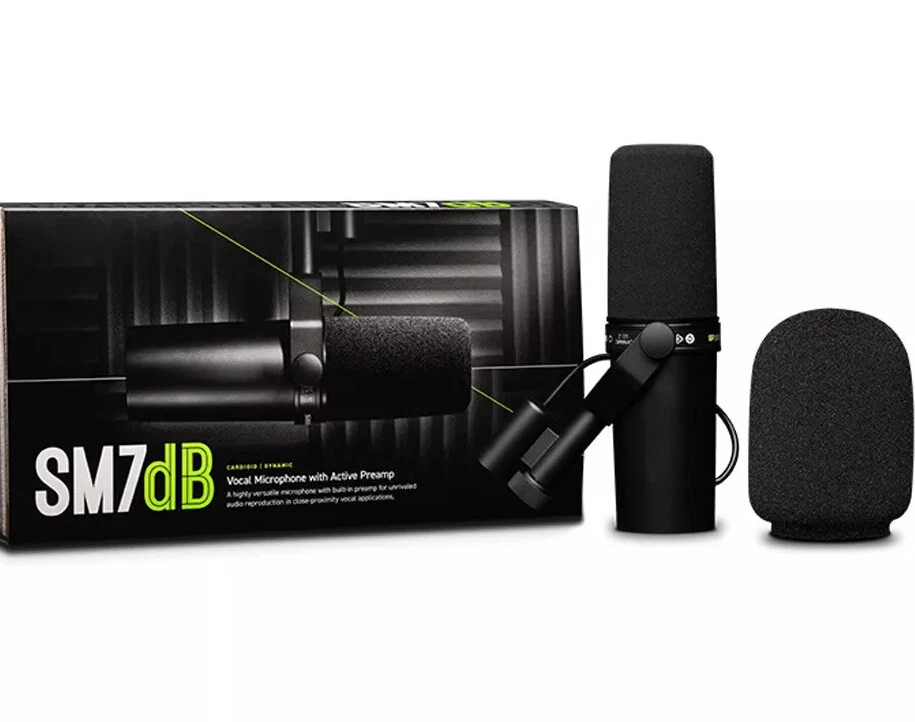 SM7dB Dynamic Microphone Built In Preamp Streaming Podcast Recording NEW - Image 3 of 4